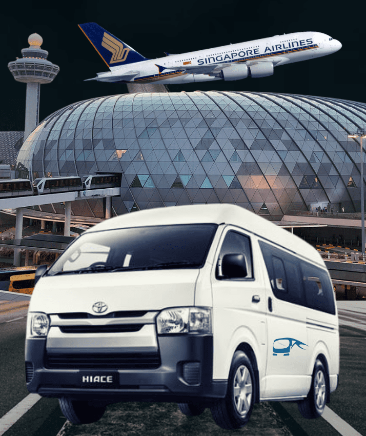 singapore airport transfer minibus charter